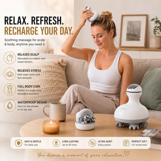 Cordless Scalp Massager