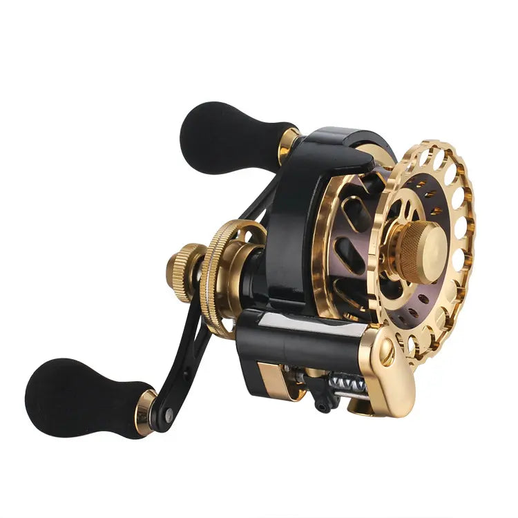 CNC All-Metal Auto Line-Arranging Raft Fishing Reel
