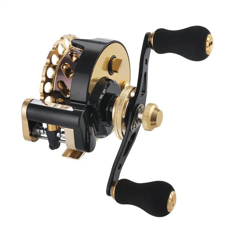 CNC All-Metal Auto Line-Arranging Raft Fishing Reel