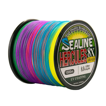 Abrasion-Resistant PE Braided Fishing Line – Multi-Color