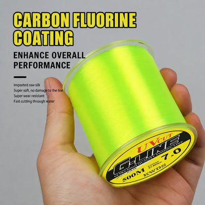 500M High-Strength Nylon Fishing Line for Long Casting
