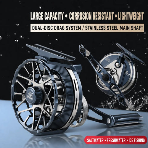 Admiral All-Metal High-Speed Raft Fishing Reel