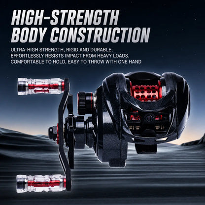 Carbon Fiber Ultra-Light Baitcasting Reel