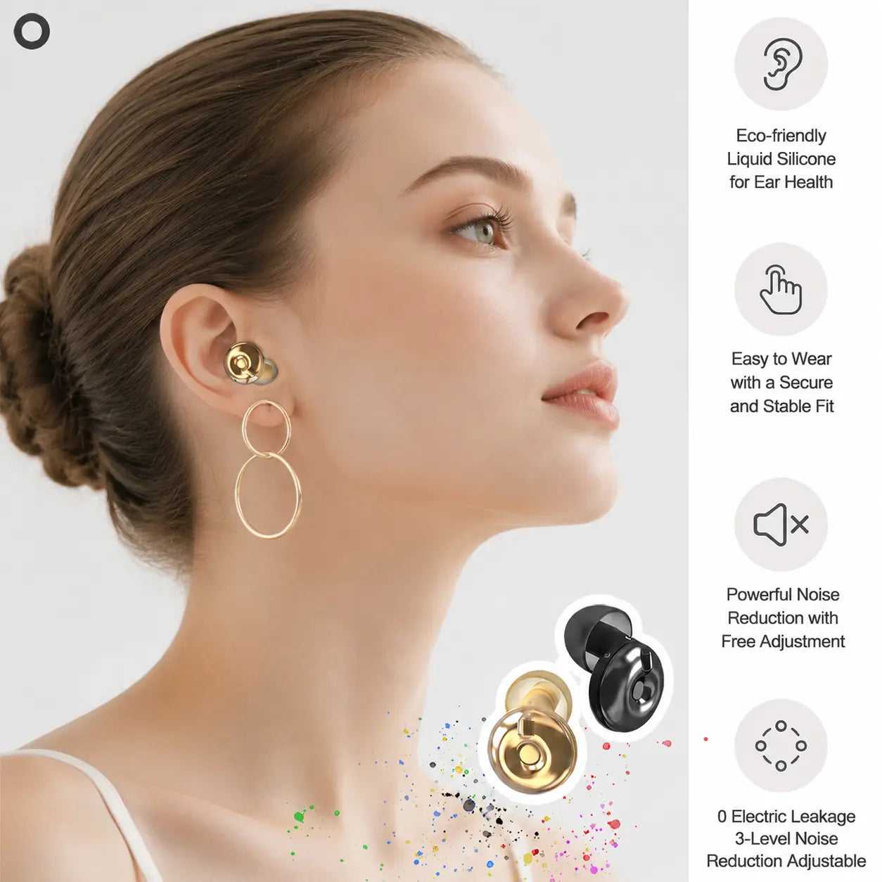 Adjustable Noise-Canceling Sleep Earplugs