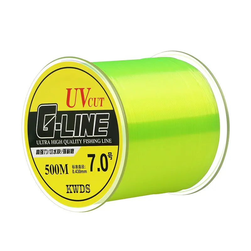 500M High-Strength Nylon Fishing Line for Long Casting